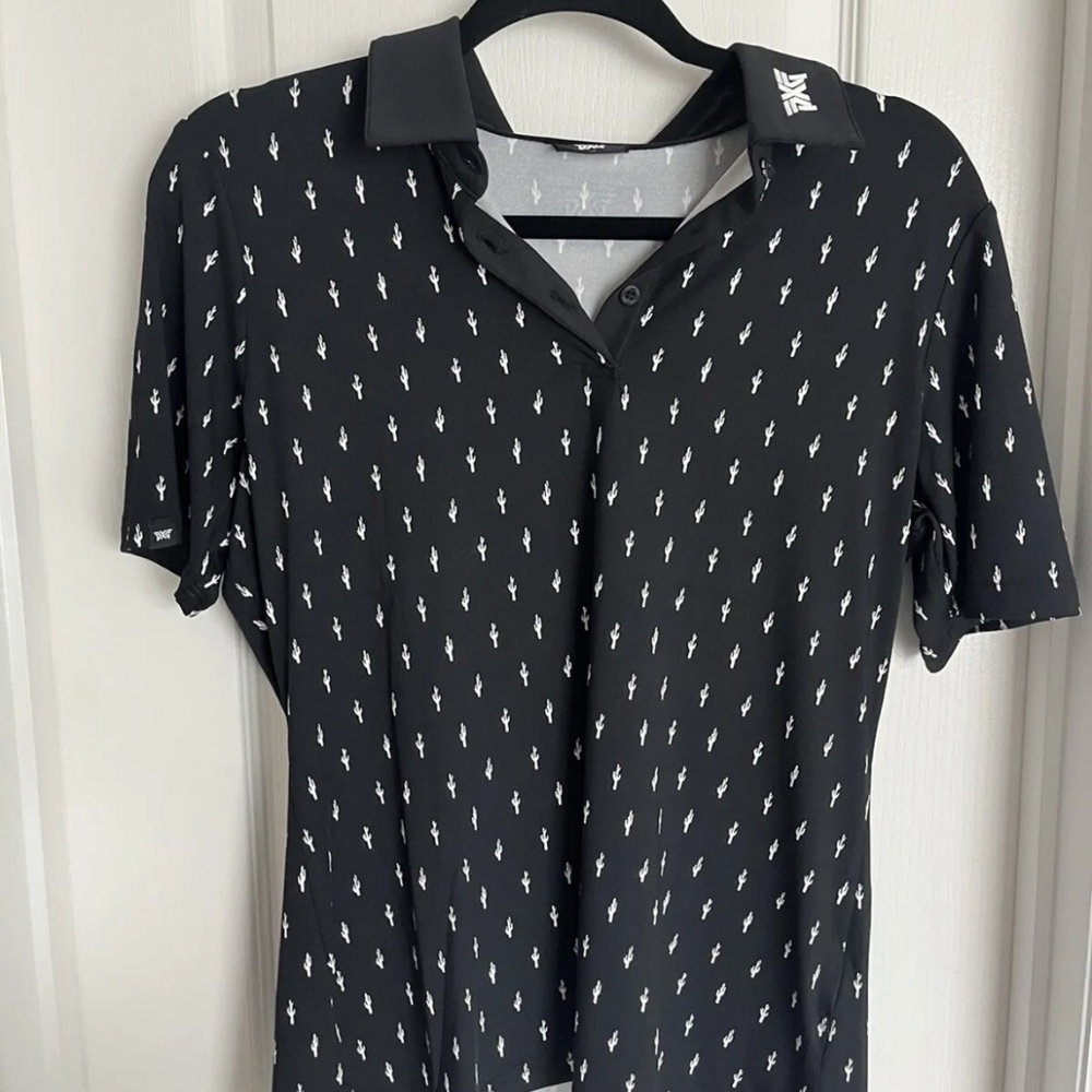 Womens PXG golf polo medium